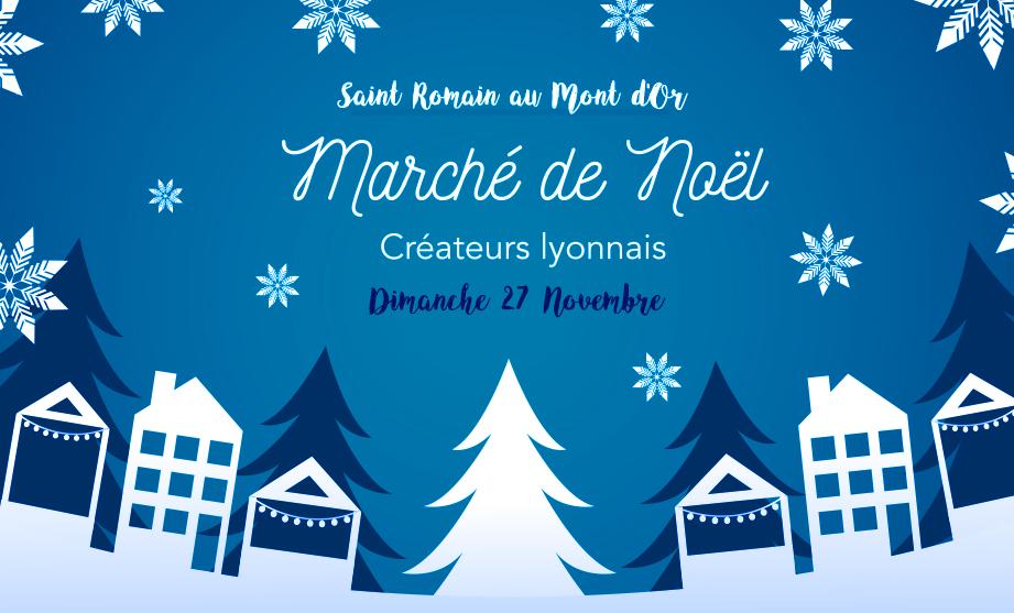 Marché de Noel Saint romain au mont d'or