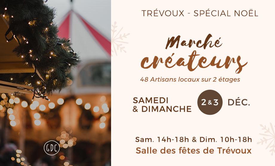 marché de Noël artisans créateurs 2023 samedi 2 et dimanche 3 décembre à Trévoux, céramique, bijoux, créations artisans, sacs, bois, accessoires pour enfants, cadeaux de noël artisanaux et locaux, Trévoux