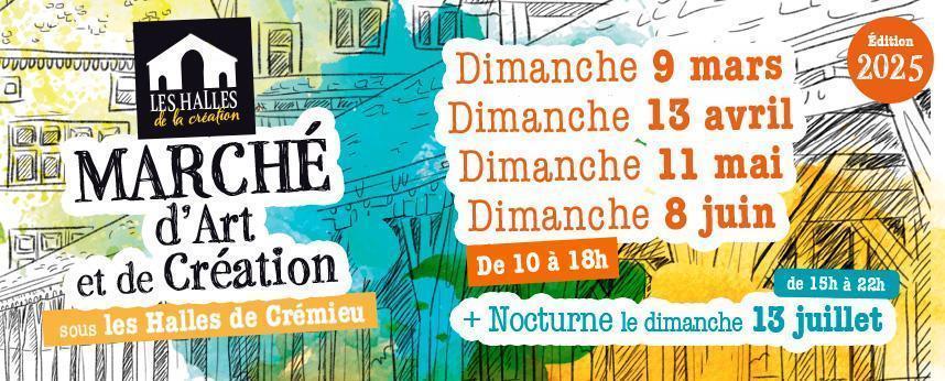 Marché de la création de Crémieu-2025